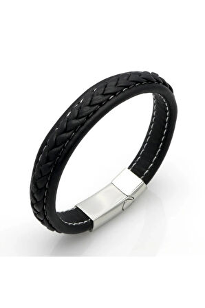 Ultras Deri Bileklik Siyah