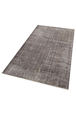 Klasik Modern Vintage Eskitme El Dokuma Halı 116 X 280 cm F1336
