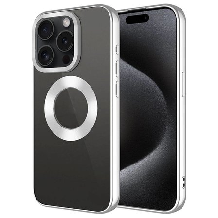 Apple iPhone 15 Pro Kılıf Uyumlu Kılıf ClearCam kamera koruma teknolojisi, logoyu öne çıkaran tasarım, etkili darbe emici ve çizilme önleyici özellikli kapak.