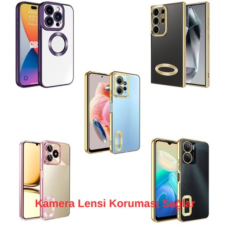 Apple iPhone 7 Uyumlu Kılıf ClearCam kamera koruma teknolojisi, logoyu öne çıkaran tasarım, etkili darbe emici ve çizilme önleyici özellikli kapak.