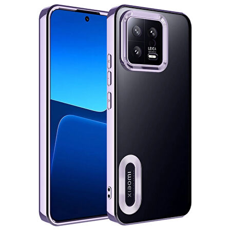 Xiaomi Mi 13 Uyumlu Kılıf ClearCam kamera koruma teknolojisi, logoyu öne çıkaran tasarım, etkili darbe emici ve çizilme önleyici özellikli kapak.