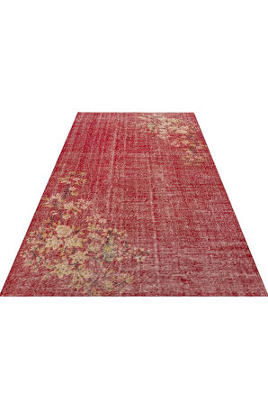 Eşsiz Güzelliğe Sahip Vintage El Dokuma Halı 156 X 255 Cm 8757