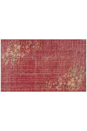 Eşsiz Güzelliğe Sahip Vintage El Dokuma Halı 156 X 255 Cm 8757