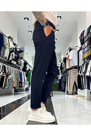 Erkek Old Money İtalyan Kesim Pantolon