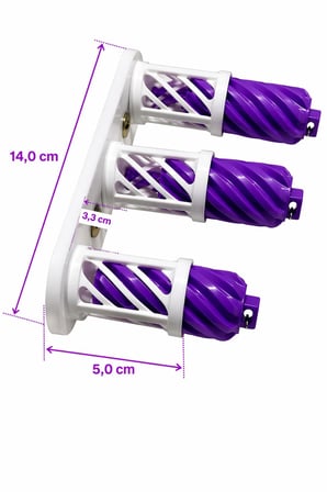 3'lü 3D Baskı Yapışkanlı Anahtarlık Askı Duvar Tipi Hediye Anahtar Tutucu