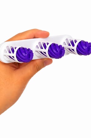 3'lü 3D Baskı Yapışkanlı Anahtarlık Askı Duvar Tipi Hediye Anahtar Tutucu