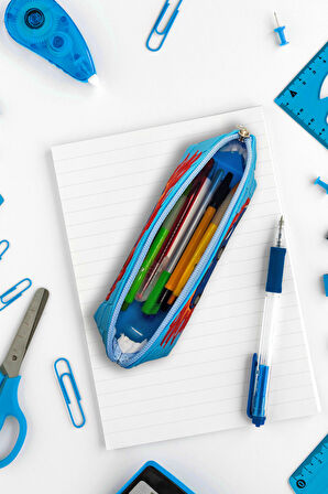 Araba Tasarımlı PVC Kalem Kutusu – Dayanıklı Silikon Yapı, Çocuklar için Şık ve Pratik Saklama Kutusu, Çevre Dostu ve Uzun Ömürlü