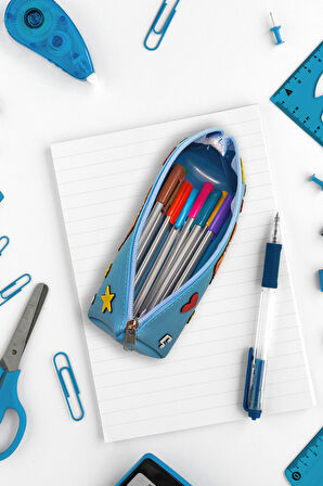 Kedi Tasarımlı PVC Kalem Kutusu – Dayanıklı Silikon Yapı, Çocuklar için Şık ve Pratik Saklama Kutusu, Çevre Dostu ve Uzun Ömürlü