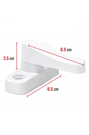 Çocuk Pencere Emniyet Kilidi Yapışkanlı PVC Pimapen Güvenlik Kilidi 