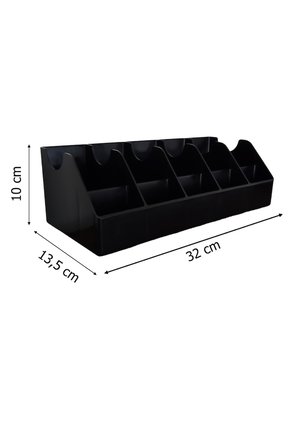 10 Bölmeli Kemer Organizer, Çorap, Kravat, Takı, Makyaj, Çekmece, Dolap İçi Depolama