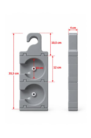 Modüler Puzzle  Kemer Organizeri Birbirine Eklenebilir  Rulo Kemer Düzenleyici Dolap İçi Kemerlik