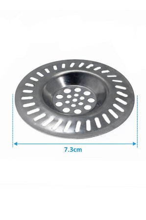 Paslanmaz Çelik Lavabo Gider Süzgeci Evye Süzgeci Kıl Saç Yemek Artığı Tutucu