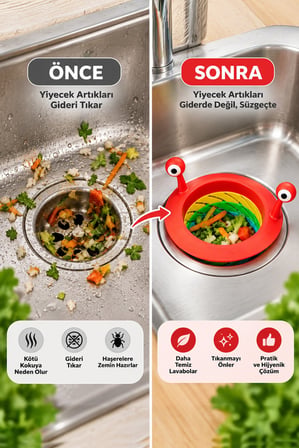 Renk 6 Kademeli Silikon Lavabo Süzgeci Gider Tıkacı Mutfak Banyo Lavabo Kapağı