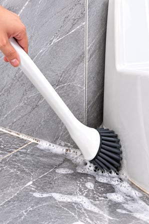 Silikon Uçlu Bulaşık Fırçası Lavabo Evye Tencere Tava Çok Amaçlı Mutfak Temizlik Fırçası