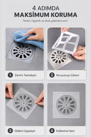 1 Adet Banyo Gider Süzgeci Saç Yakalayıcı Duş Gider Tıkanıklık Önleyici Süzgeç 