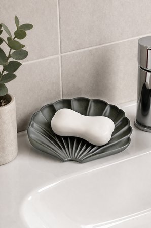 3'lü Gri Silikon Gider Kapağı Sabunluk Evye Süzgeci Seti Banyo Mutfak Koku Önleyici