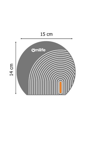 Oval Çizgili Silikon Kötü Koku Önleyici Gider Kapağı Banyo Mutfak Lavabo Tıpası 14x15 cm