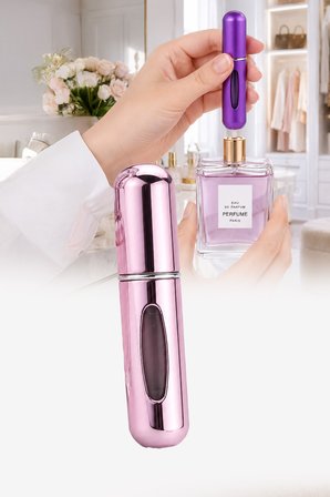 Mini Parfüm Şişesi 5 ml Doldurulabilir Seyahat Cep Parfüm Şişesi Taşınabilir Sprey Şişe