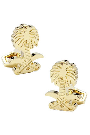 Gold Shajarat Kol Düğmesi