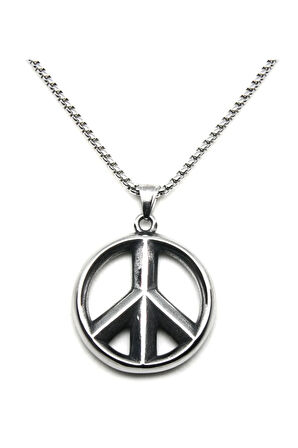 Çelik Barış Kolye