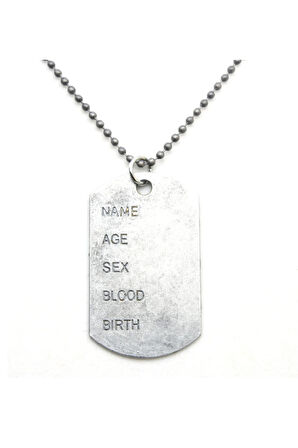 Metalik  Çelik Künye