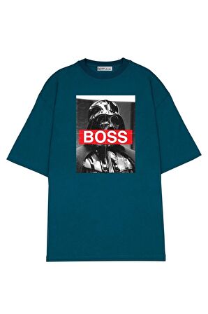 Unisex Oversize T-shirt Darth Vader Is A Boss
