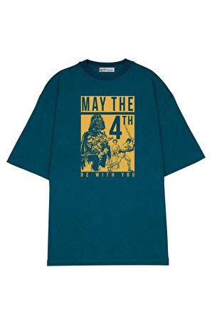 Unisex Oversize T-shirt May The Fourth Character Box