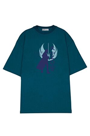 Unisex Oversize T-shirt Obi-wan Silhouette