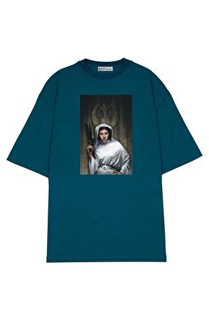 Unisex Oversize T-shirt Princess Leia