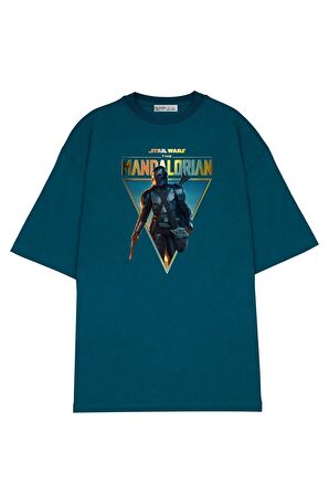Unisex Oversize T-shirt Star Wars Mandalorian Clan Of Two