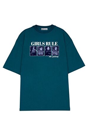 Unisex Oversize T-shirt Star Wars Mandalorian Girls Rule The Galaxy