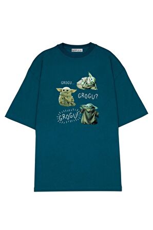 Unisex Oversize T-shirt Star Wars Mandalorian The Child Grogu