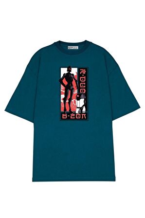 Unisex Oversize T-shirt Star Wars Visions Anime Droids