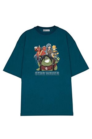 Unisex Oversize T-shirt Star Wars Visions Tatooine Rhapsody