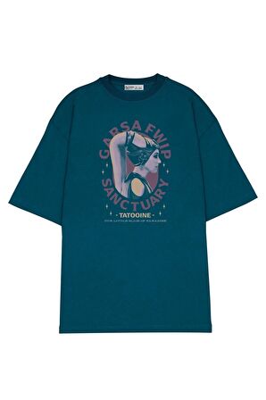 Unisex Oversize T-shirt The Book Of Boba Fett Garsa Fwip Sanctuary
