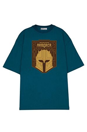 Unisex Oversize T-shirt The Mandalorian Armorer Crest