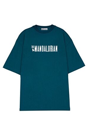 Unisex Oversize T-shirt The Mandalorian Simple Logo