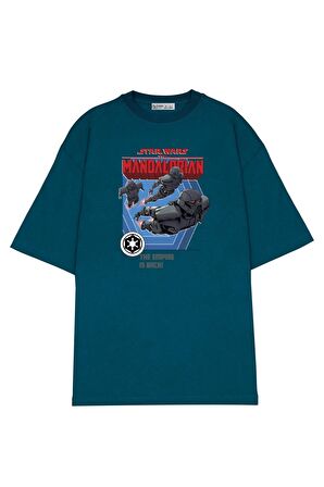 Unisex Oversize T-shirt The Mandalorian The Empire Is Back