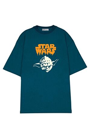 Unisex Oversize T-shirt Yoda Halloween