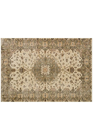 Gerçek El Dokuma Eskitme Vintage Halı 170 X 246 Cm 8934