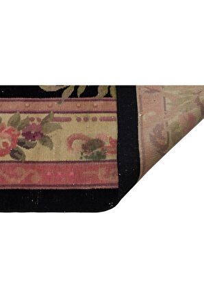 Gerçek El Dokuma Eskitme Vintage Halı 247 X 300 Cm