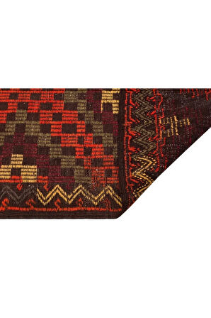 Klasik Modern Vintage Eskitme El Dokuma Halı 194 X 261 Cm 9860