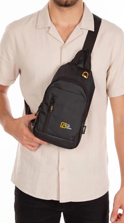 Unisex Çapraz Askılı Göğüs ve Omuz Çantası Günlük Body Bag