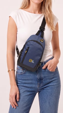 Unisex Çapraz Askılı Göğüs ve Omuz Çantası Günlük Body Bag