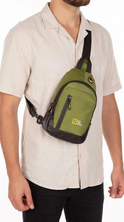 Unisex Çapraz Askılı Göğüs ve Omuz Çantası Günlük Body Bag