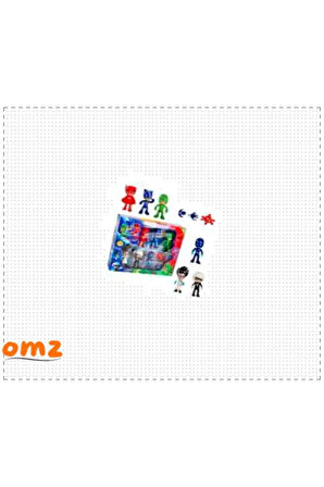 Pjmasks Pj Maskeliler Pijamaskeliler 10 Pcs Figür Araç Erkek Cocuk Egitici Ürün Montessori Oyuncak