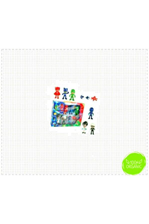 Pjmasks Pj Maskeliler Pijamaskeliler 10 Pcs Figür Araç Erkek Cocuk Egitici Ürün Montessori Oyuncak
