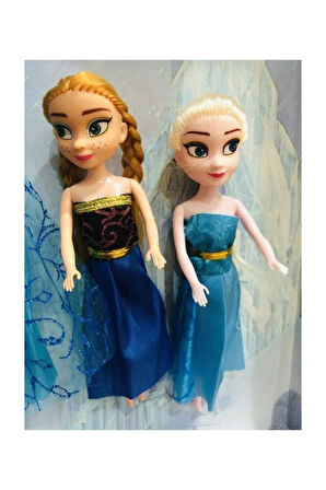 Eğitici Oyuncaklar Frozen Karlar Ülkesi Elsa Ve Anna 3 Lü Bebek Oyuncak Seti 3lü Kız Erkek Çocuk Oyu