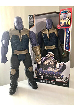 Eğitici Oyuncaklar Süper Kahraman Thanos-sesli Figür 30Cm Oyuncak 8818-14/t Kız Erkek Çocuk Oyuncak