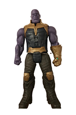 Eğitici Oyuncaklar Süper Kahraman Thanos-sesli Figür 30Cm Oyuncak 8818-14/t Kız Erkek Çocuk Oyuncak